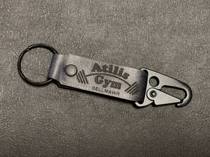 
                  
                    Atilis Gym Logo Keychains
                  
                